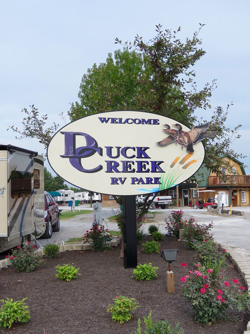 Winds of Destiny RVLife Duck Creek RV Park, August 19 to August 25, 2016